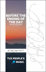 Before the Ending of the Day SATB choral sheet music cover